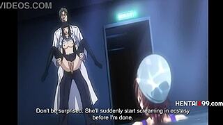 Old Teacher Turns Lesbian Students Straight with Hardcore Fucking HentaiX99