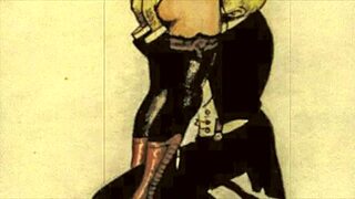 Vintage erotic drawings evoke deep emotional longing.