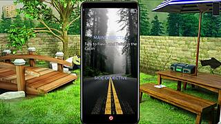 What happens in free will 18's big tits hentai game?