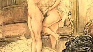 Vintage Erotic Drawings Collection