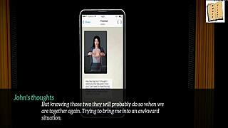 My new family 112, the cartoon teen says curiously.