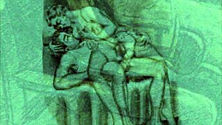 Vintage Erotic Drawings with a Seductive Retro Anime Flair