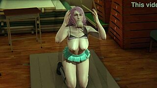 Alisa sucks and fucks hard.