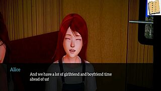 My new family 112, the cartoon teen says curiously.