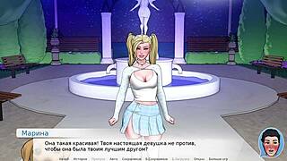 Beautiful anime MILF in divine heel action in this animated porn video