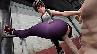 Animated 3D Chicas KOF Ready for Wild Action