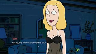 rick and morty parody with beth's ai voice in a way back home