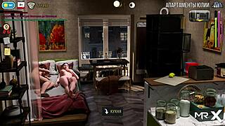 Girlfriend's Ass Gets Licked by Friend in Cartoon