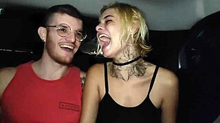 Couple Fucks Bareback With Big Monster Cocks Inside Uber Ride