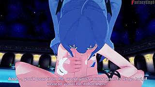 Roxy Gets Fucked By Eris Intensely On Pool In Mushoku Tensei