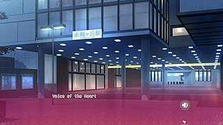 In this anime, the teacher hypnotizes the wife for blowjob and cum