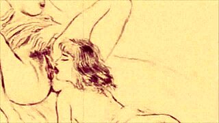 check out this vintage erotic art?