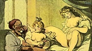 Look at this vintage erotic illustration, pure classic style