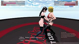 Kinky Fight Club Showdown with Tiffany Ambrosia Battling Julia T1R24