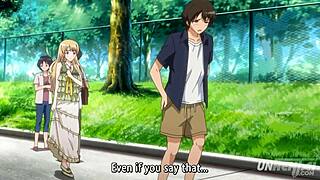 Yo, we couldn’t wait to get home for this hentai action. Subtitled Japanese heat in public!