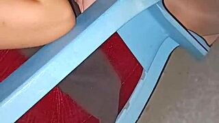 Desconocida sola pide acompañarla y le rompo el culo con creampie anal!