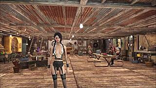Chyler Leigh's top model status in Fallout 4 anime and hentai