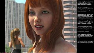 Big Apple Small Gesture Episode 24 features steamy 3D cartoon sex scenes