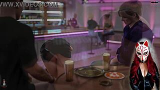 Holy Hell! Upskirt Action at the Bar in Steps of Debauchery 19