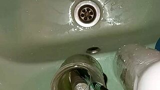 Exploring my giant foreskin in anime style.