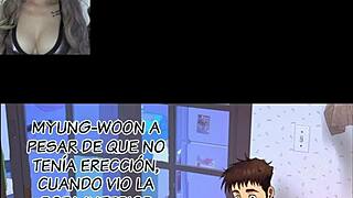 एनिमे स्टाइल में मौसी के साथ इरोटिक चैप्टर