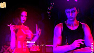 The inn 76 in anime hentai game