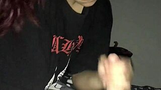 Skinny Latina teen rides hard then takes it to her mouth for a creamy finish.