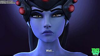 whoa, dva and tracer futa banging widowmaker hard