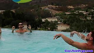 Hunks Unleash Hardcore Outdoor Orgy With Blowjobs And Anal