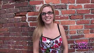 Hey, wanna see nerdy cutie flash nude in Ybor City?