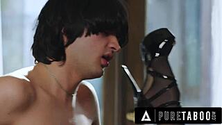 pure taboo teen shocked by stepmom syren de mer’s sudden bimbofication change