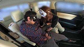 hey, before going out with husband, wife gets creampied intensely