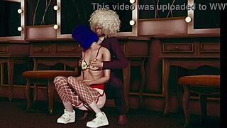 cute 3d lesbian girls in anime hentai