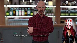 Holy Hell! Upskirt Action at the Bar in Steps of Debauchery 19