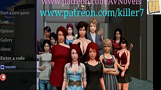 My new family 112, the cartoon teen says curiously.