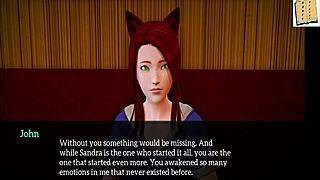 My new family 112, the cartoon teen says curiously.