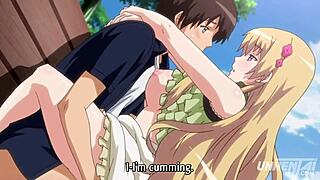 Hentai video with big tits and creampie fetish
