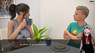 Kate 16 Groped Outdoors in Russian Hentai Upskirt Scene