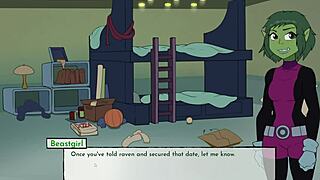 blackfire gets wild in 18titans part 14 😈