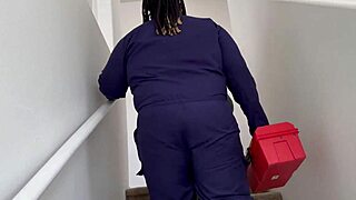 helping the maintenance man cool off