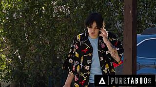 pure taboo teen shocked by stepmom syren de mer’s sudden bimbofication change