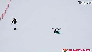 from snowboarding to fucking with alice flore and amelia ost