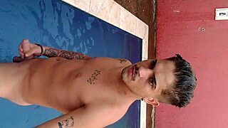 What’s Behind This Cute Brazilian Gay Couple’s Steamy Tattoo Session?