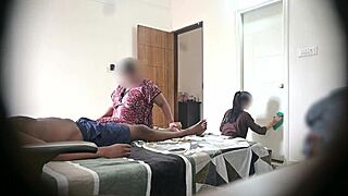 Flashing My Cock to Two Maids During Hotel Massage!