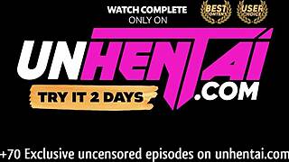 Hentai madness! Milf slammed with rough double penetration in uncensored orgy action