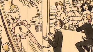 vintage erotic illustration from a classic anime collection