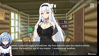 Exploring the witch's prison in hentai gameplay episode 6.