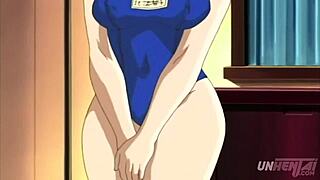 Hentai Step Father Touches Young 18+ Step Daughter In Swimsuit Uncensored