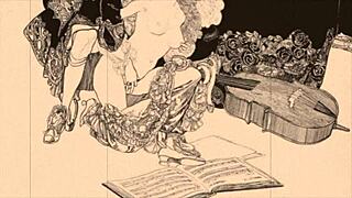 Vintage erotic drawings evoke deep emotional longing.