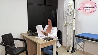 Patient Slides Cock Inside Me After Medical Checkup in Wild Encounter. Unexpected Gay Action Unfolds in Clinic.